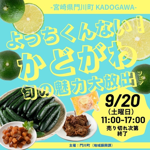 よっちくんない！かどがわ　-旬の魅力大放出フェア-　